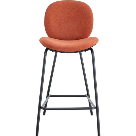 Pack de 2 taburetes modelo Coro acabado teja, 94cm(alto) 43cm(ancho) 54cm (largo) (1/4)