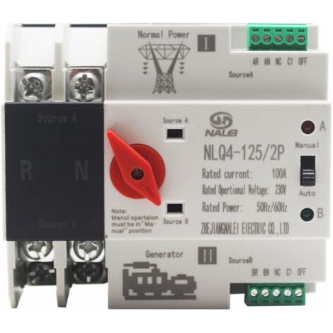 Automatischer Umschalter für zwei Stromversorgungen 2P100A (1/5)