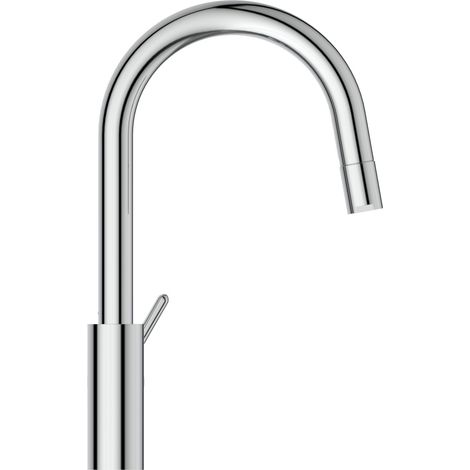 Ideal Standard Ceralife grifería de cocina, caño alto, teleducha (1/2)