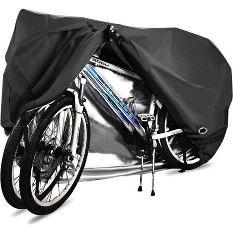 Bicycle cover, 210D High Quality Waterproof Bicycle Cover Polyester Oxford (20070110CM Black)