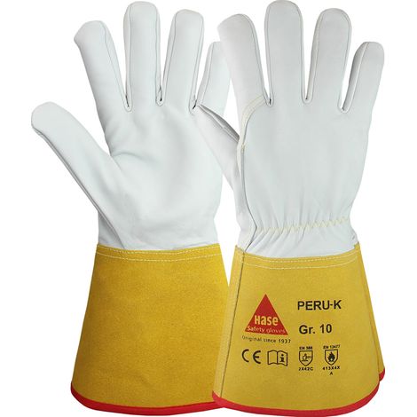Hase Peru K Schweißerhandschuh aus Schafsnappaleder Größe 8 10 Stk