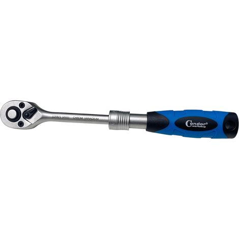 CRICCHETTO TELESCOPICO REVERSIBILE 1/4 150-200mm CONDOR