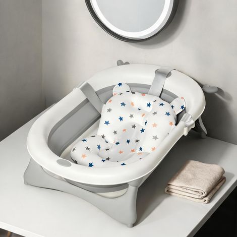 Baignoire bébé pliable ergonomique 81,5 cm intérieur en pP tpe (1/5)