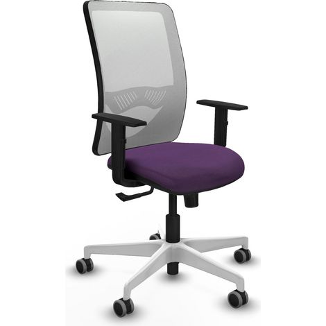 Silla de oficina piqueras y crespo Zulema blanco malla (1/2)