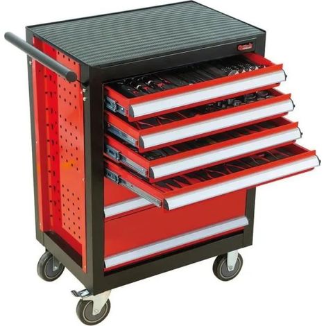 Cassetta degli attrezzi mob baseliner 850 kg capacità 6 cassetti