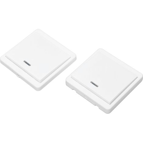 Interrupteur de télécommande sans fil BERM, contrôleur intelligent sans fil, 2 panneaux de commande, 170240 V, BEM RS1K WR 1 ouvert (1/5)