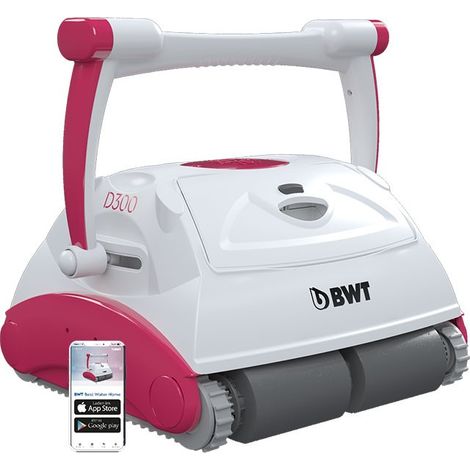 Robot limpiafondos piscina BWT D300 APP - BWT