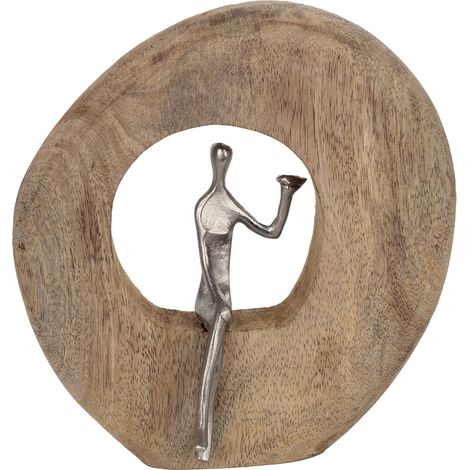 Signes Grimalt Figura figure  Adorno Lady in Trunk Diversi marrone 6x24x25cm 29463 (1/4)