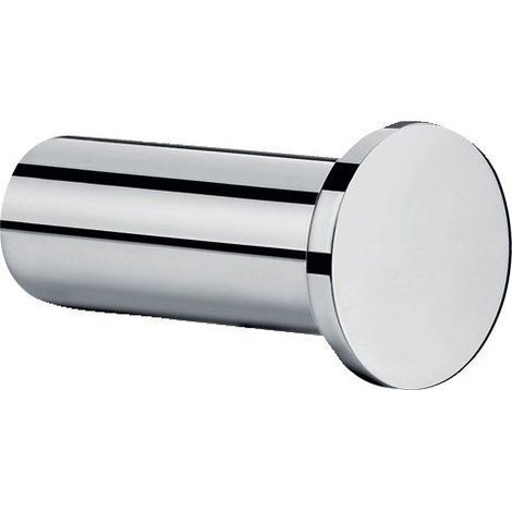 Hansgrohe Logis Universal Bathroom Towel Robe Hook Chrome Concealed Fixings (1/3)