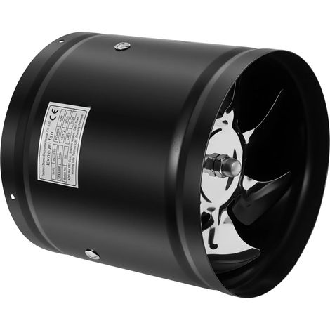 Ventilateur d'extraction, diamètre de 150 mm, tension de 220 V, puissance de 40 W, débit d'air de 353 CFM, vitesse du ventilateur de 2800 tr/min (1/5)