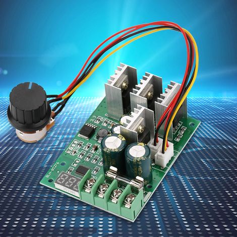 DC6-60V 30A Digitalanzeige 0100% einstellbares Antriebsmodul PWM-Gleichstrommotor-Drehzahlregler (1/5)