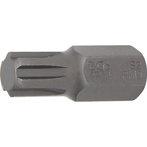 Inserto  lunghezza 30 mm  attacco esagono esterno 10 mm (3/8")  profilo a cuneo (per RIBE) M9