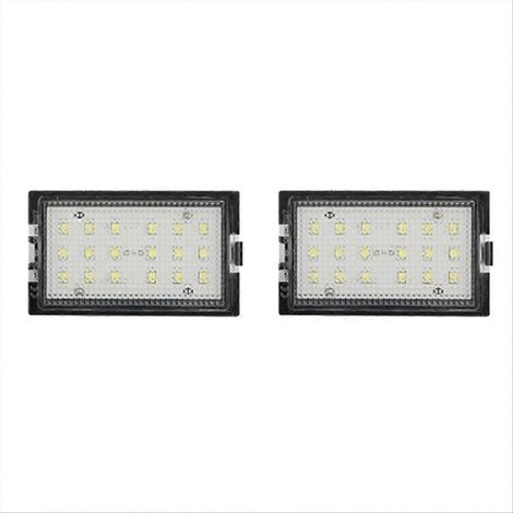 2 Plaques LED Blanc 12V pour Ranger Land, Éclairage Plaque d'Immatriculation, Ampoules Auto Lumineuses, Kit de 2 Feux de Plaque (1/5)