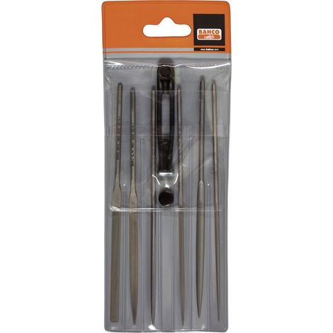 Bahco 2-470-16-1-0 Nadelfeilenset 6tlg. 160mm In Kunststofftasche 1 St.