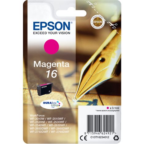 Epson Pen and crossword Singlepack Magenta 16 DURABrite Ultra Ink (1/2)