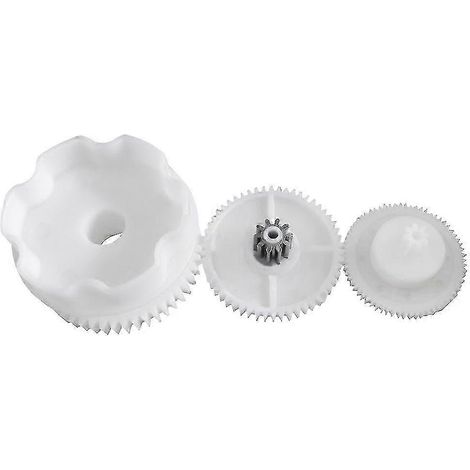 1 jeu d'engrenages de boîte de vitesses en plastique pour véhicules électriques pour enfants, jeu d'engrenages 550, compatible avec les engrenages de véhicules électriques pour enfants, 390 pour l'ens (1/5)