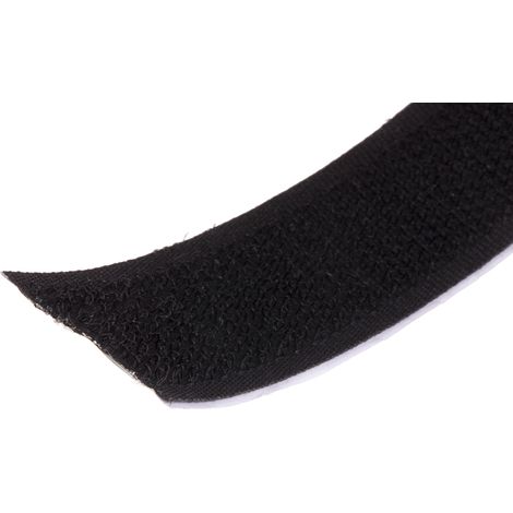Ruban auto-agrippant RS PRO, 20mm x 5m, Noir ( Prix pour 1 ) (1/2)
