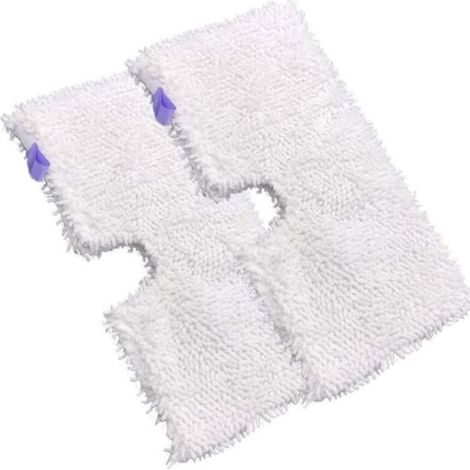 Chiffon Microfibre - 32 x 18 cm - Pour Balai Vapeur - Sol Dur Moquette - Lot de 4 (1/5)