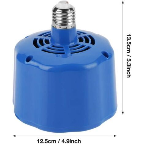 Lampe Chauffante Poulailler - Lampe Chauffante Poussin chauffante de culture 100-300W pour outil de lampe chauffante pour bétail de poulet pour animaux de compagnie (1/4)