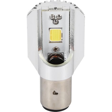 BA20D Motorrad-LED-Scheinwerferlampe Fern-/Abblendlicht COB-Licht Roller-Scheinwerferlampe (1/5)