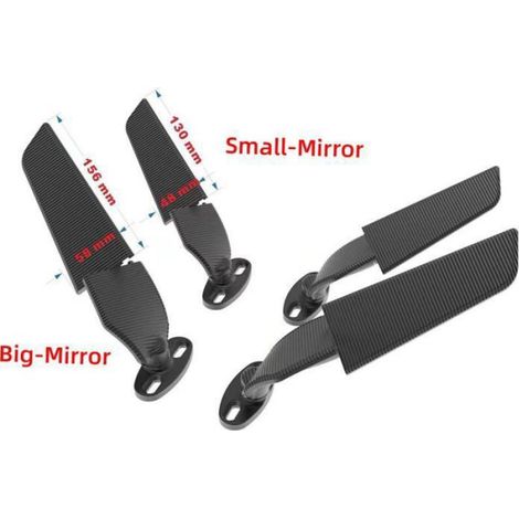 Pour Aprilia GPR250R APR250 rs660 RS125 RS250 Moto Miroir Modifié Vent Aile Réglable Rotatif Rétroviseur Moto ENEVAOCT (1/5)