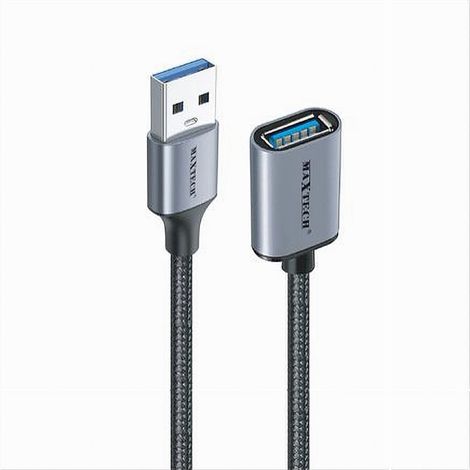 TRADE SHOP - Cavo Dati Prolunga Usb3.0 Maschio A Femmina Da 5gbps/s 1 Mt Stampante Pc U3mf-01 - (1/2)