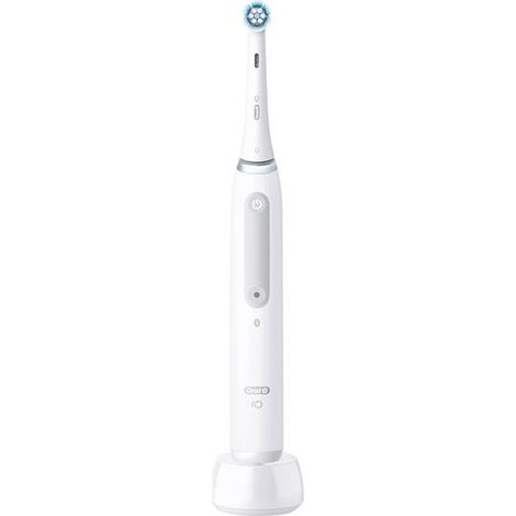 Oral-B iO SERIES 4 BLANC Adulte Brosse à dents rotative (1/4)