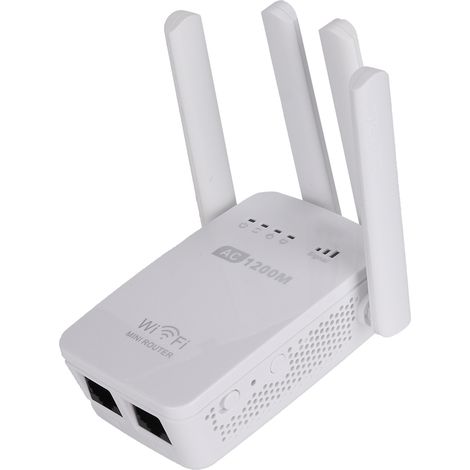 Routeur sans fil double bande haute puissance AC05 1200 Mbps, répéteur Wi-Fi 3G/4G amélioré, 110-240 V (1/5)