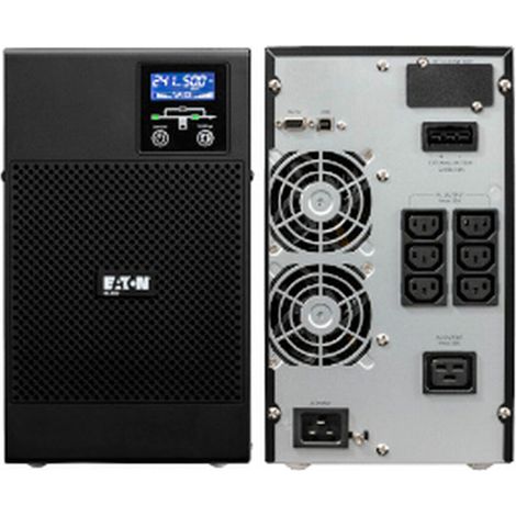 Eaton 9E3000I sistema de alimentación ininterrumpida (UPS) Doble conversión (en línea) 3 kVA 2400 W 7 salidas AC