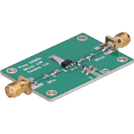 Module amplificateur de puissance RF FM 100 MHz haute fréquence, gain de 32 dB pour petits signaux, composants électroniques (1/5)