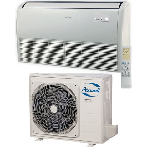 AIRWELL - Ensemble Climatisation avec Unité extérieure YDAX TRIPHASÉE et Unité intérieure Allège plafonnier FDMX 10 kW - AIRPLAFLEGT10K