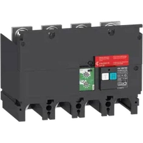 Interruptor VIGI NSX100/160 4P 220-440VCA 0,03-10A de alta capacidad y protección. (1/4)