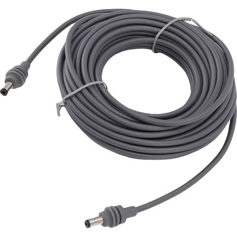 Câble d'alimentation CC pour satellite 18AWG IP68 étanche, prêt à l'emploi, pour une utilisation intérieure et extérieure, 3 mètres / 9,8 pieds (1/5)