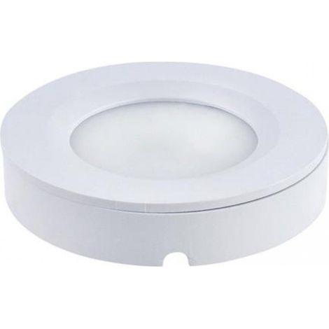 Spot LED encastrable 3W blanc naturel – Éclairage homogène 210 lumens – Installation en saillie sur tous supports – Diamètre 70mm – Horoz Electric