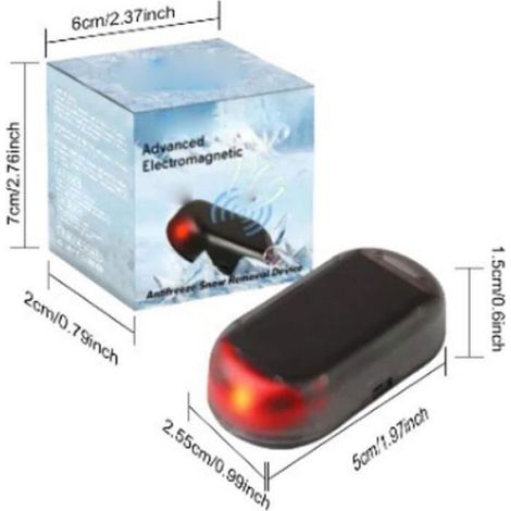 2PCS Dispositif antigel et de déneigement à Ondes électromagnétiques, Chauffages Cinétiques Moléculaires pour mult RACLETTE A NEIGE (1/4)