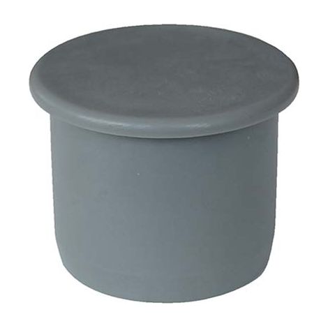 TAPPO SCARICO IDRICO AD INNESTO - PP GRIGIO MM 40- 40 pezzi