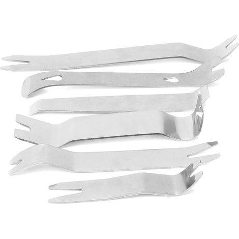 Ensemble de 6 outils de démontage ergonomiques pour autoradio, panneau intérieur et commande centrale (1/5)