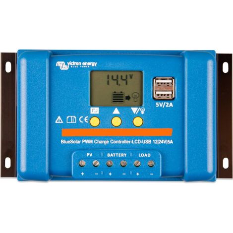 Victron Energy Blue-Solar PWM Regolatore di carica PWM 12 V, 24 V 5 A