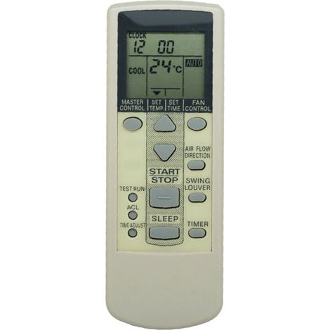 Télécommande pour climatiseur Fujitsu FAS34GSBW FAS25RSBW ASP9RSECW QSA35LLCA (1/4)