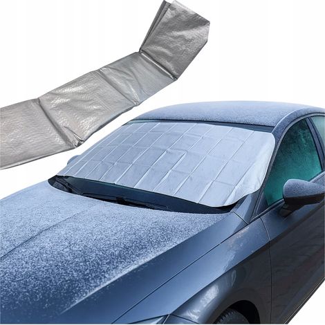 Tapis de protection solaire antigel pour vitres de voiture 200 x 70 cm (1/5)