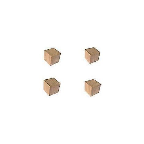 Pieds de meubles, chêne, 5 cm, lot de 4 (1/5)