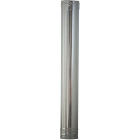 tubo in acciaio inox 14 cm 140 mm cm 100h per stufe a legna pellet