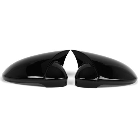 GARRYFIZH Lot de 2 coques de rétroviseurs de rechange pour Volkswagen Golf 8 MK8 VIII 8R R GTI GTE GTD 2020-2024 avec Lane Assist 5H0857537 5H0857538 5H1857507 5H1857508 (1/5)