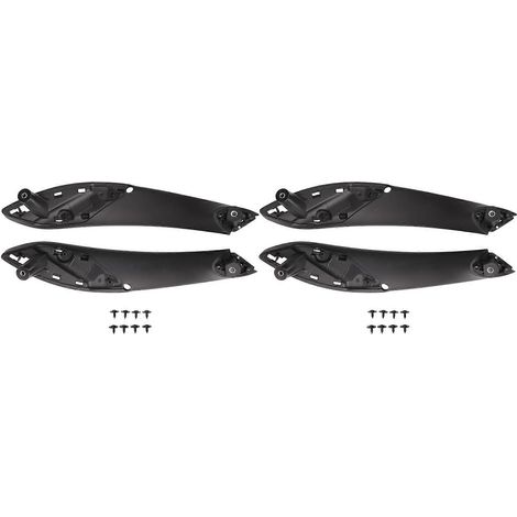 poignées de porte intérieures avant gauche/droite noires pour BMW Série 3 et 4 (F30 et F80). (1/5)
