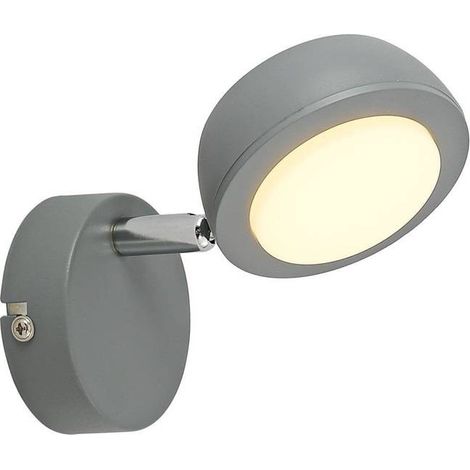Applique Candellux MILD grigia LED integrato 6W 14cm (1/3)