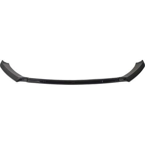 Lot de 3 Spoiler Pare-chocs Avant pour Seat Leon MK3.5 Standard 2017-2019, Protège-Bas de Caisse Noir Brillant, Remplacement de Protection Auto