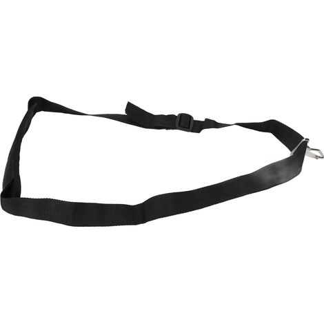 Harnais d'épaule rectangulaire en polyester avec bandoulière simple et crochet en acier inoxydable pour débroussailleuse (1/5)