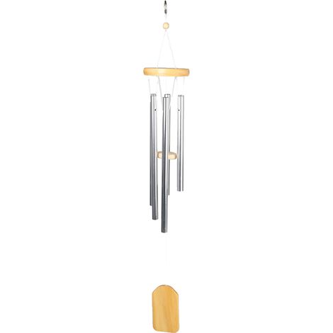 Carillon éolien suspendu à plusieurs tubes, ornement décoratif pour la maison, le jardin et la terrasse (1/4)