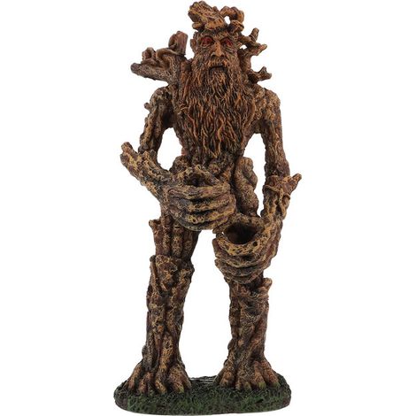 Décoration d'Aquarium Homme Arbre en Résine Ornement de Terrarium Cachette pour Poissons Éléments Décoratifs pour Aquarium Paysage Aquatique
