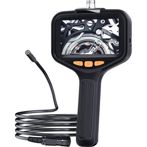 Caméra endoscopique avec lumière, endoscope avec lumière LED réglable, caméra endoscope, caméra d'inspection étanche (1/5)
